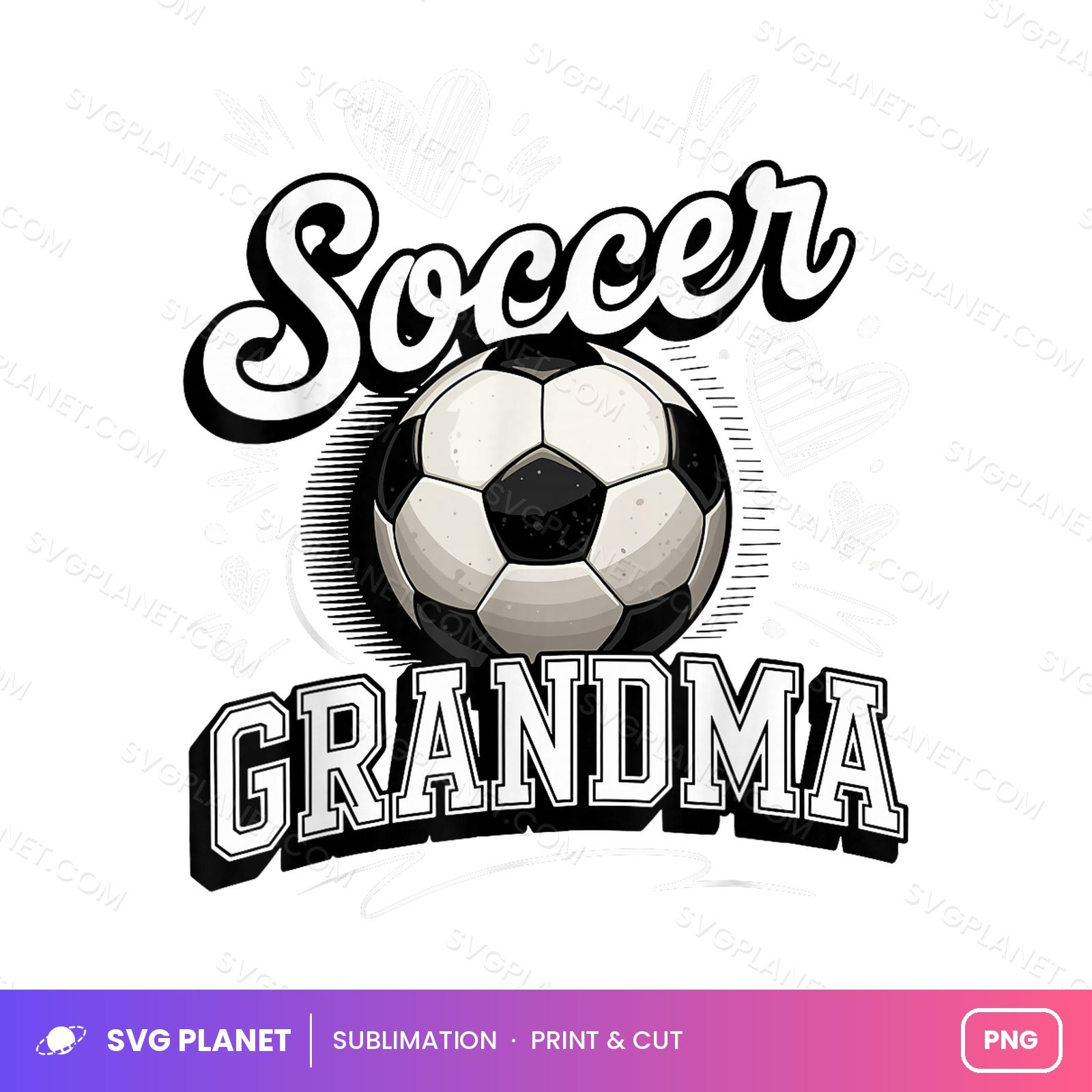 Soccer Grandma PNG