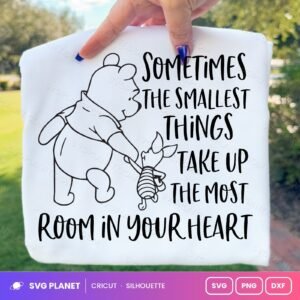 Sometimes The Smallest Things Free SVG PNG DXF