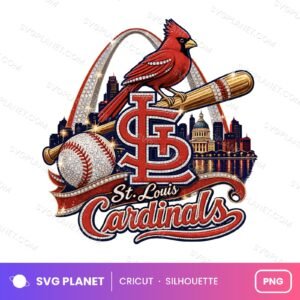 St Louis Cardinals Art, Cardinals Baseball Fan Gift