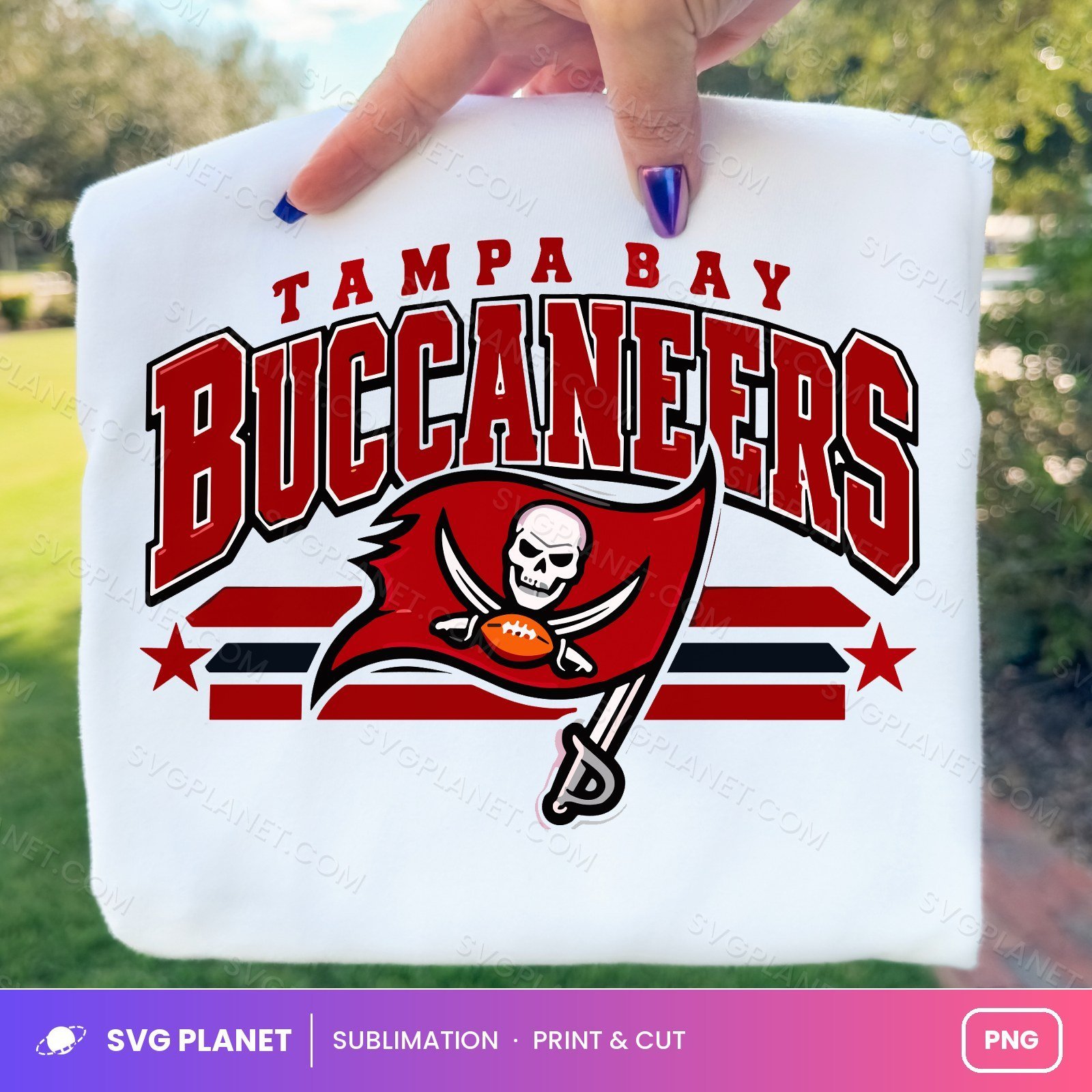 Tampa Bay Buccaneers Football Logo Sublimation Free PNG - Image 2