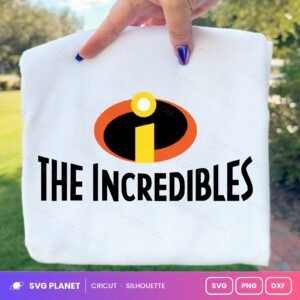 The Incredibles Logo Free SVG PNG DXF