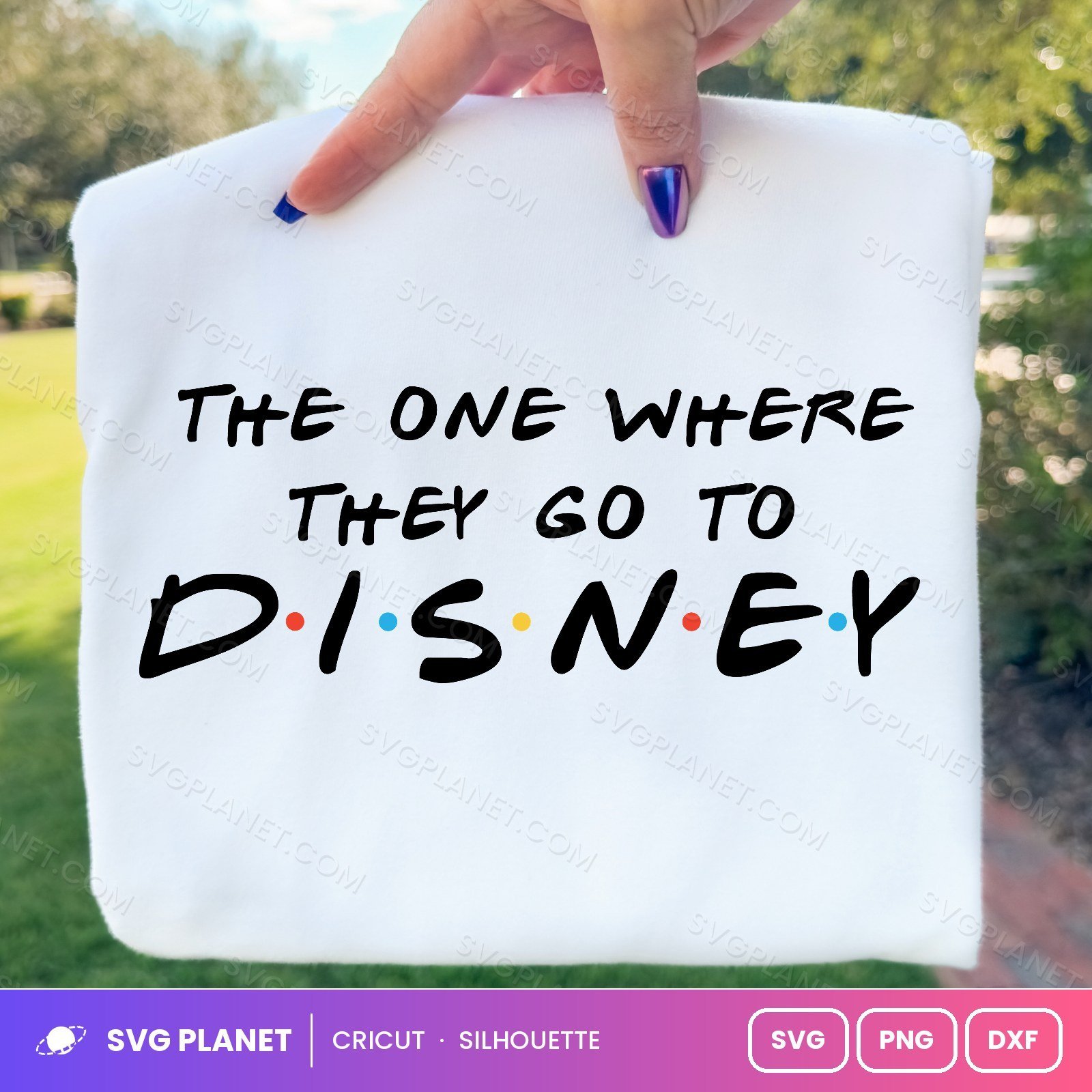 The One Where They Go To Free SVG PNG DXF