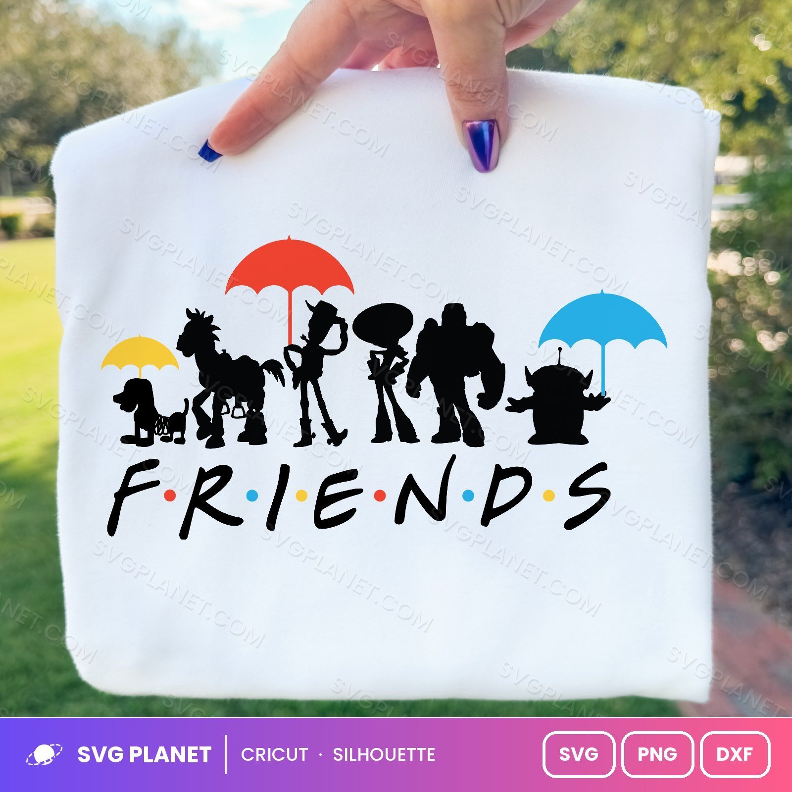 Toy Story Friends Free SVG PNG DXF