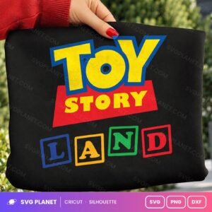 Toy Story Land Free SVG PNG DXF